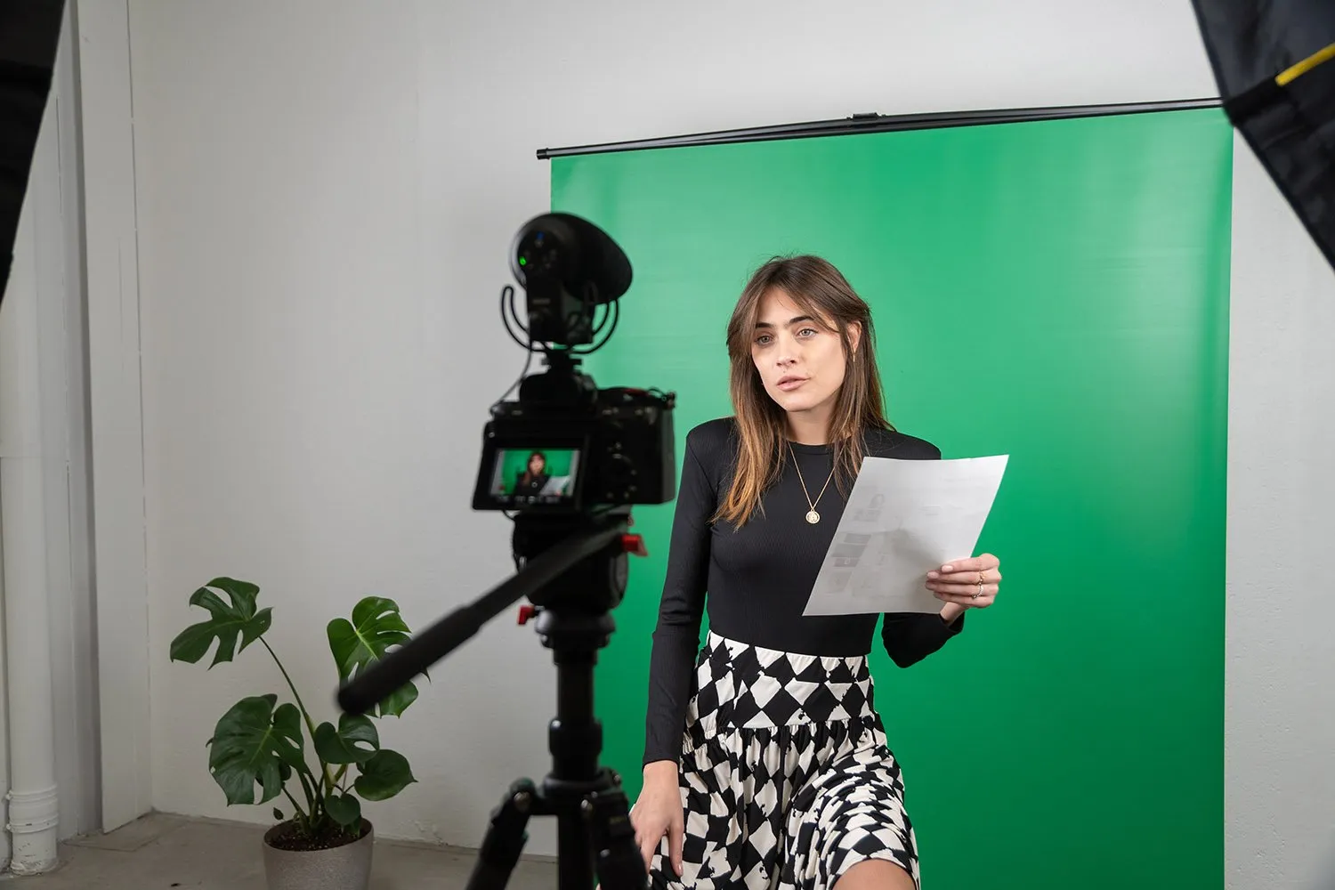 Spectrum 'LiveStream Master' Pull Up Chroma Key Green Screen Backdrop for Video (148cm x 190cm)