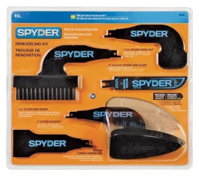 Spyder 900404 Remodeling Kit, Black, For: Reciprocating Saw :EA: QUANTITY: 1