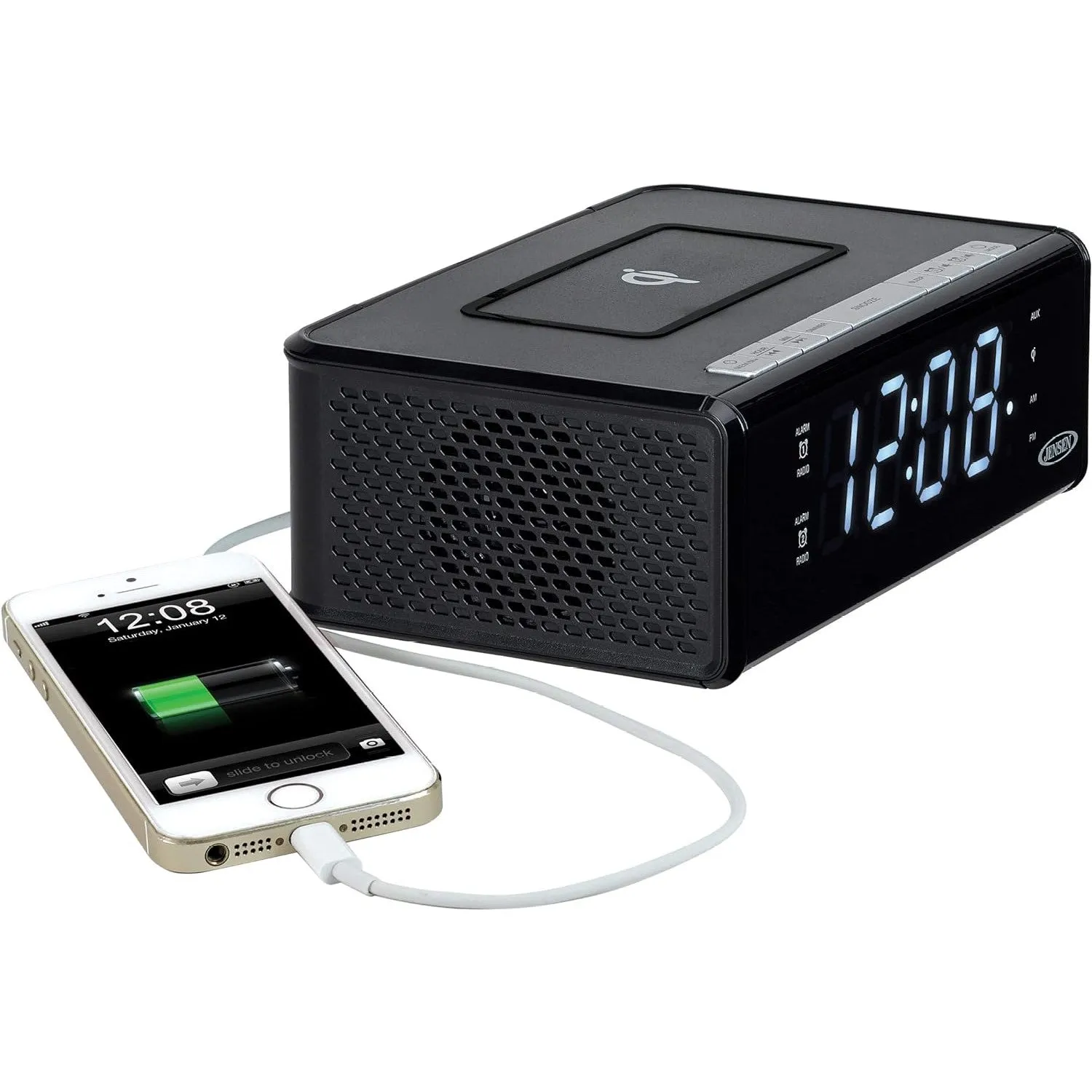 SpyWfi Phone Charger Clock Radio Hidden Night Vision Spy Camera 4K UHD WiFi