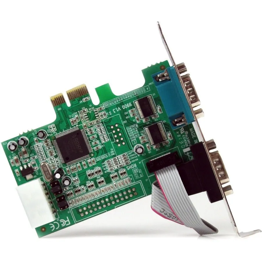 StarTech 2 Port PCI Express RS232 Serial Adapter Card