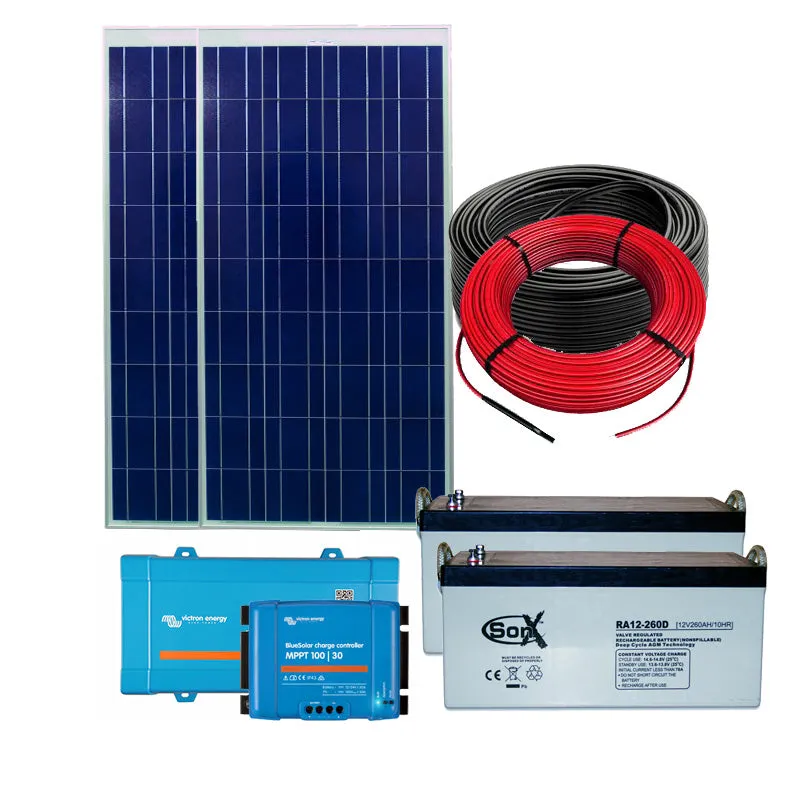 Sustainable Solar Power Kit Ten 2.5kWh