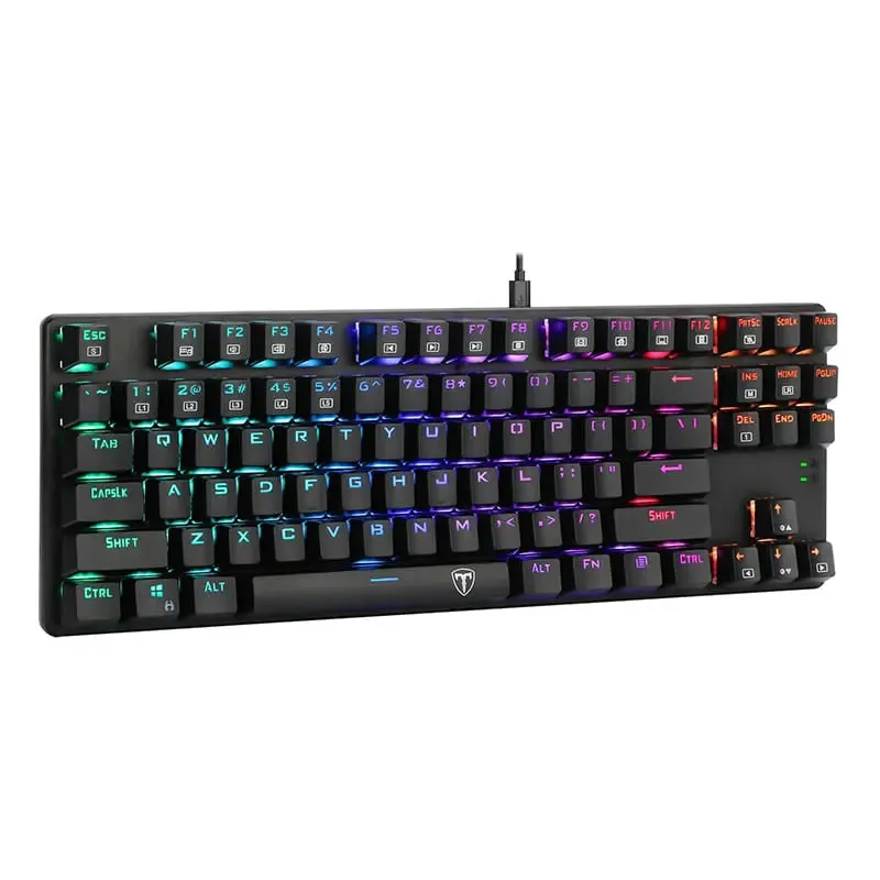 T-Dagger Bora Tenkeyless Rgb Led Mechanical Gaming Keyboard - Black
