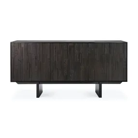 Teak Mosaic Sideboard - Varnished