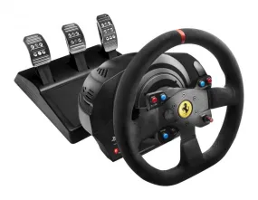 Thrustmaster T300 Ferrari Integral Racing Wheel Alcantara Edition Black USB Steering wheel   Pedals PC, PlayStation 4, Playstation 3