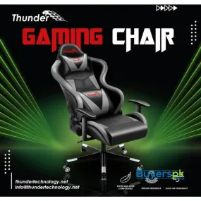 Thunder Gaming Chair Grey