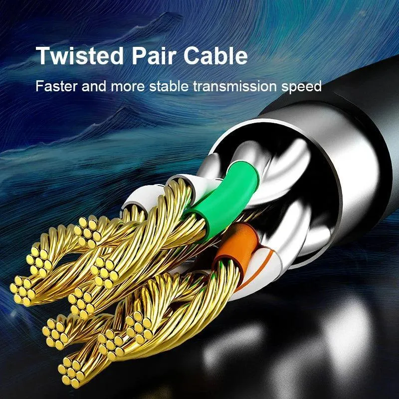 TOMTiF Ultimate Gaming Ethernet Cable Cat8: Lightning-Speed Seamless Gameplay