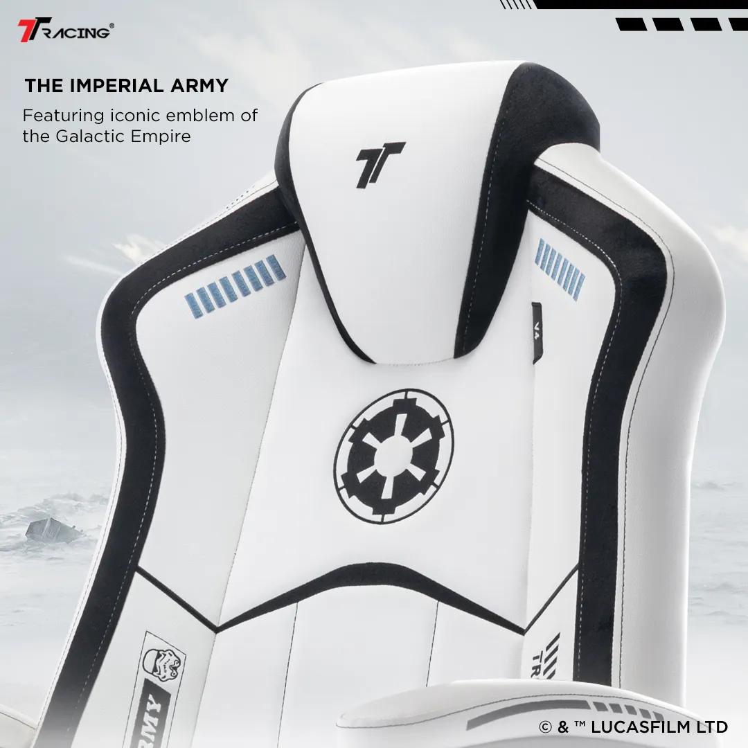 TTRacing Duo V4 Gaming Chair - Stormtrooper Edition