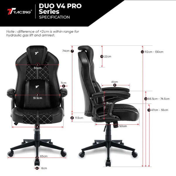 TTRacing Duo V4 Pro Gaming Chair