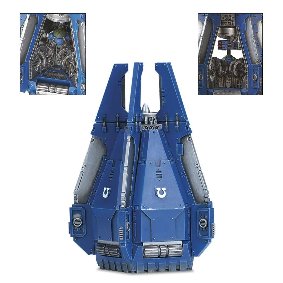 Warhammer 40K Miniature Kit - Space Marines: Drop Pod