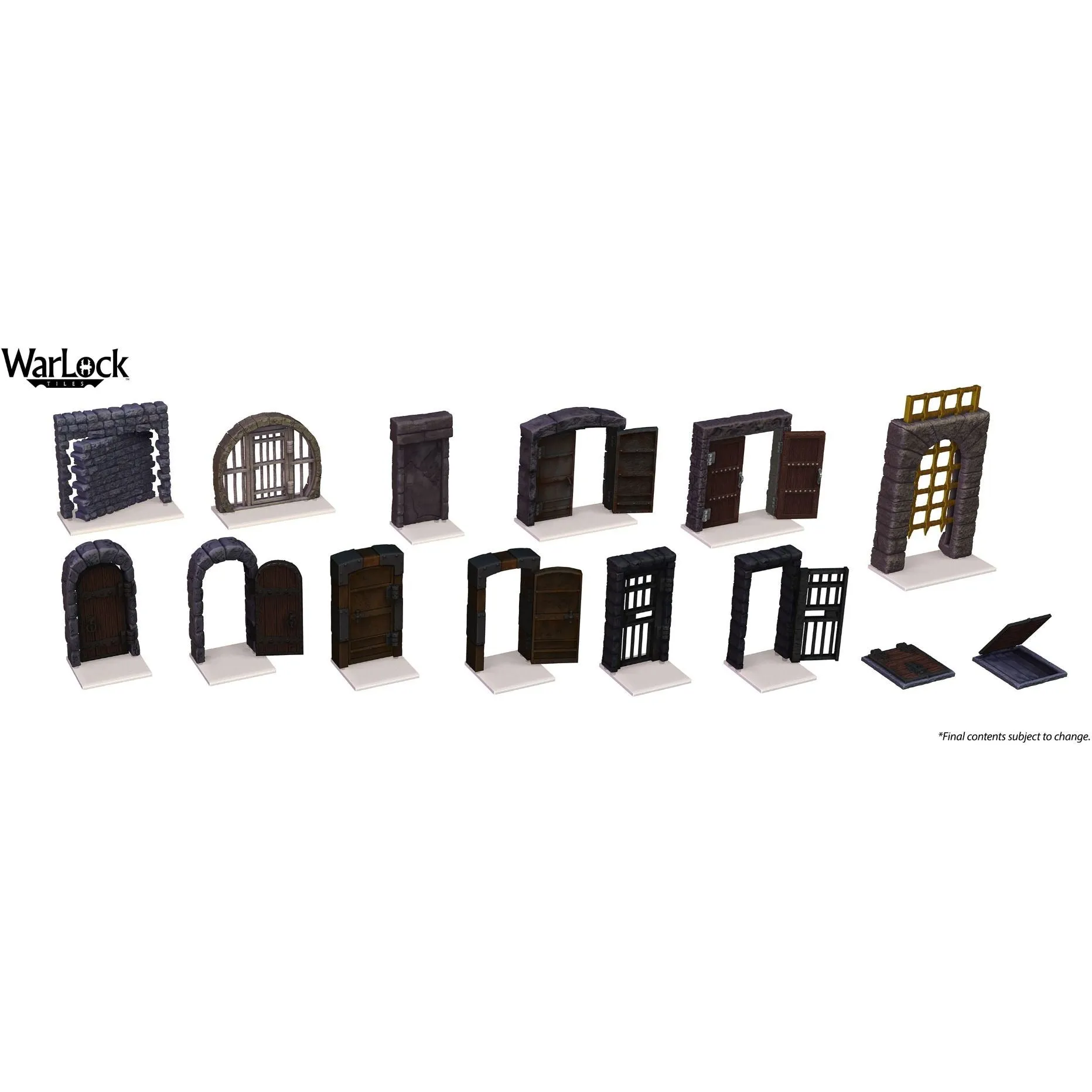 WarLock Tiles: Doors and Archways
