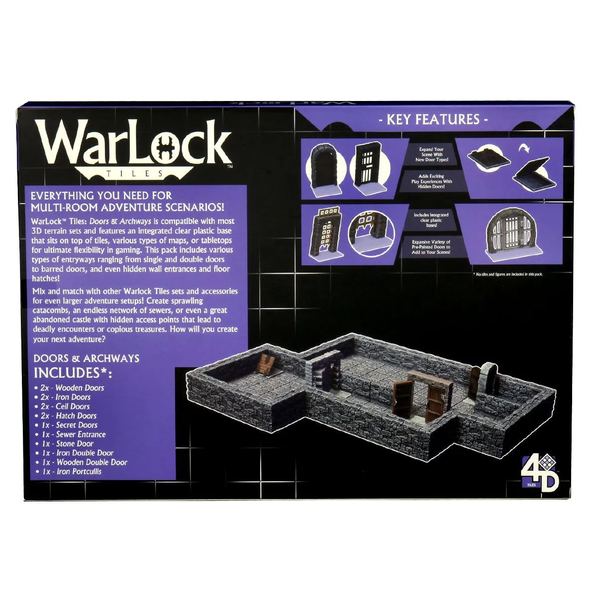 WarLock Tiles: Doors and Archways