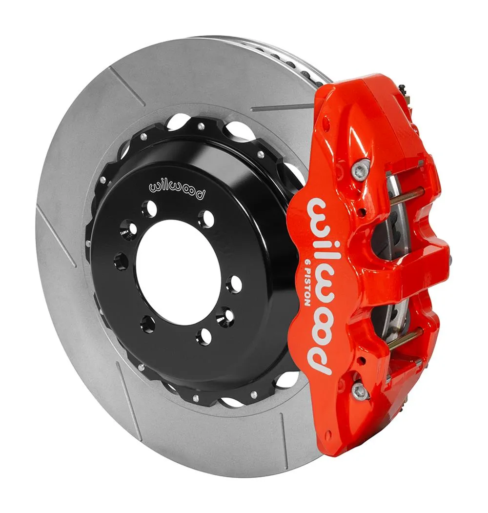 Wilwood AERO6 Big Brake Rear Brake Kits for OE Parking Brakes 140-15498-R