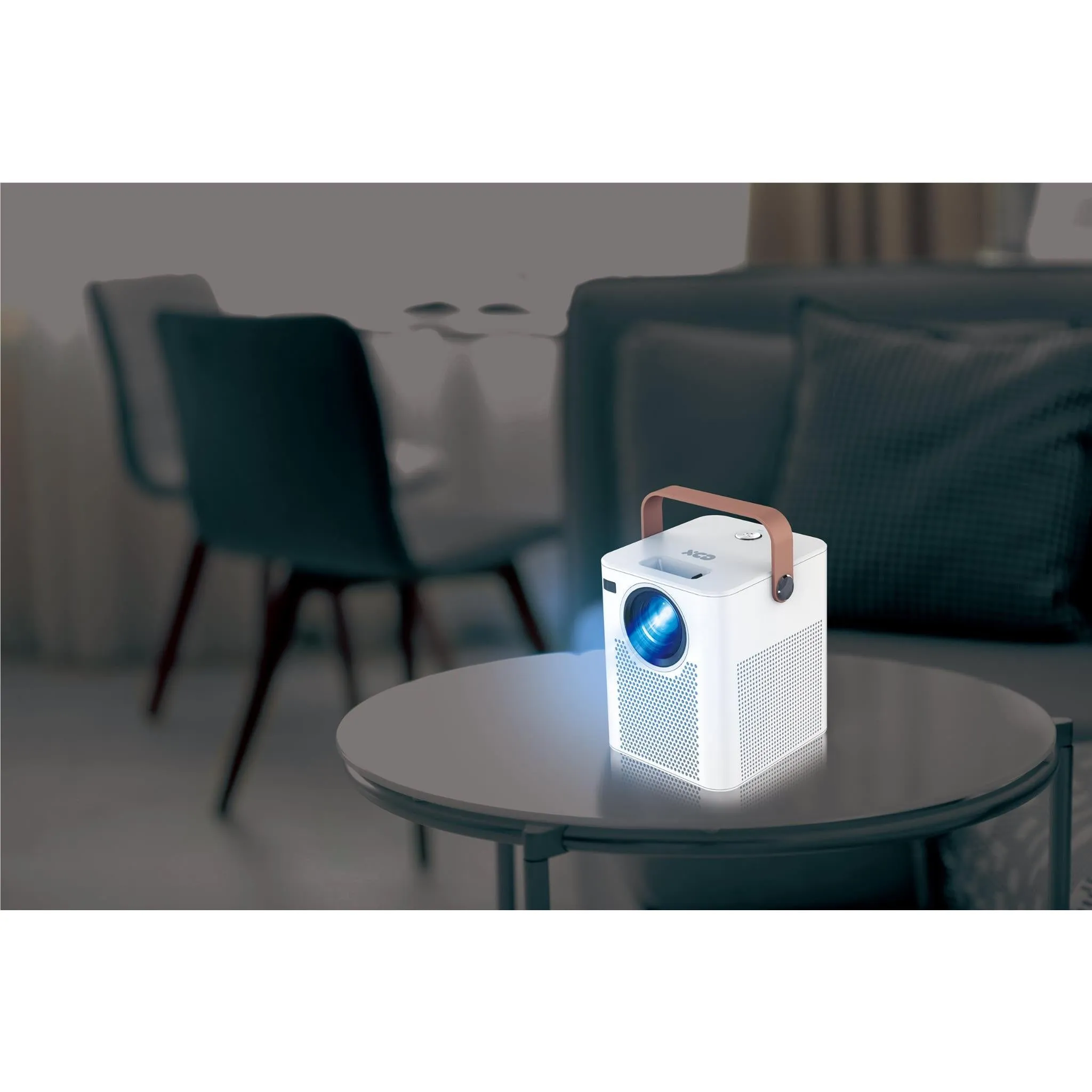XCD 720P Mini Projector (White)