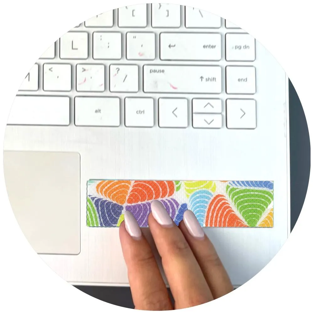 Zen Strips Sensory Strips 4/Pkg - Bumpy Brights